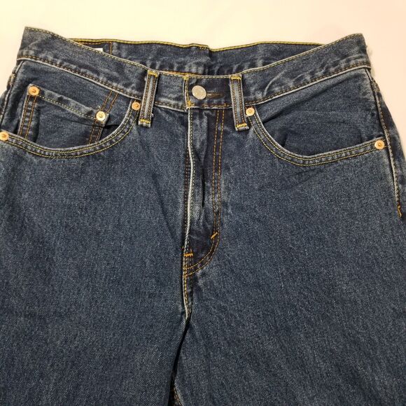 Levis 550 Jeans Mens 32x32 Relaxed Fit Dark Stonewash Blue 01550-4886 Loose - Picture 3 of 12